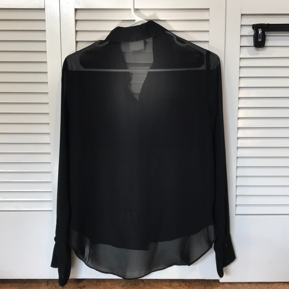 Bcbgeneration Sheer Button Down - image 3